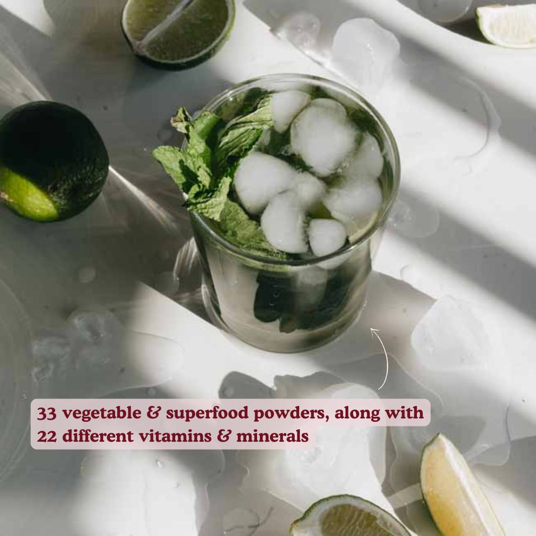 Greens Juice, Apple | 33 Vegetables & Superfoods in One Shake