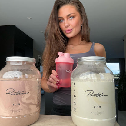 Pink Protein Shaker 13.5 oz