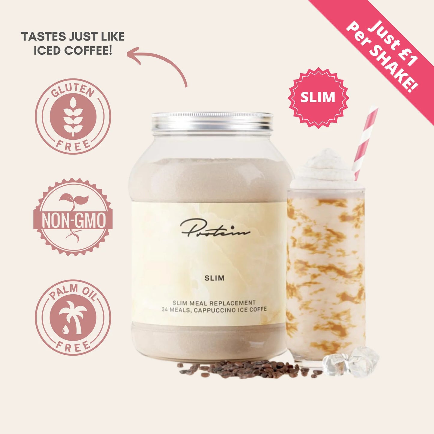 Bestie Duo, 2 Jars + 2 Free Pink Shakers