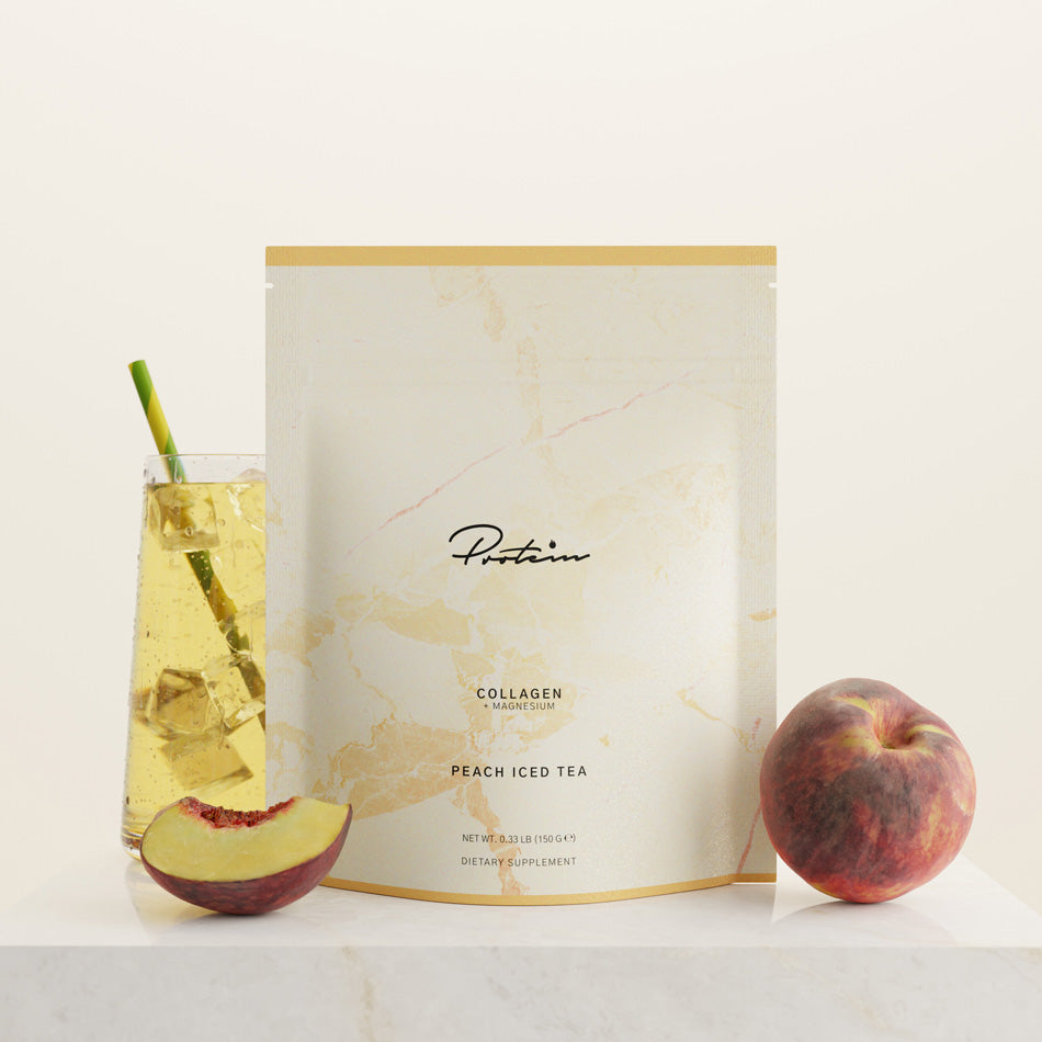 Collagen + Magnesium Peach Ice Tea Drink