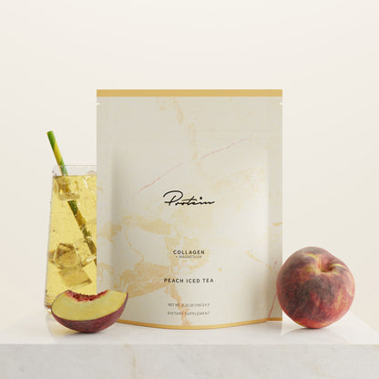 Collagen Peptides Peach Ice Tea Drink