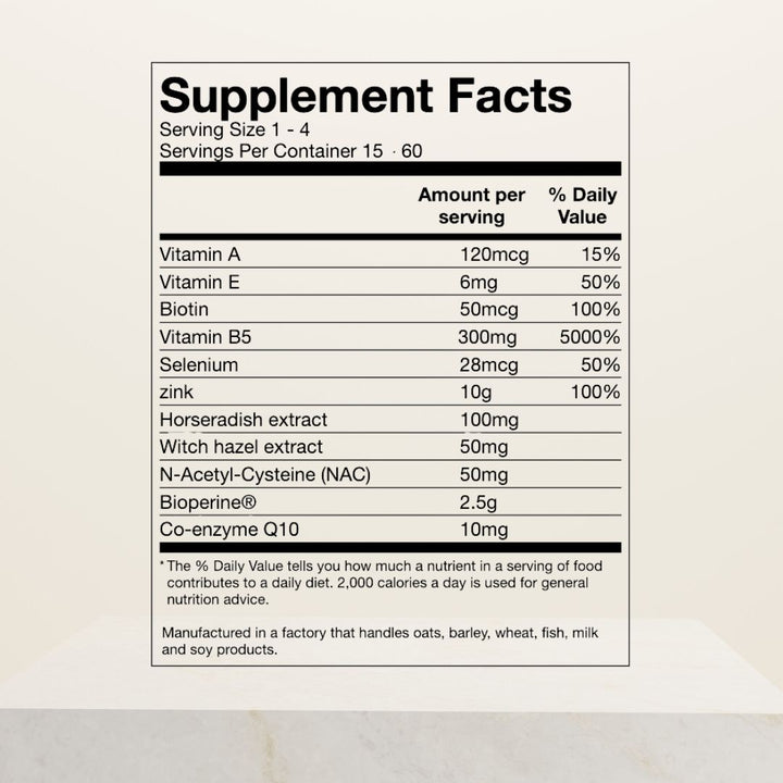 Acnetane | Get rid of stubborn Acne | 60 Capsules