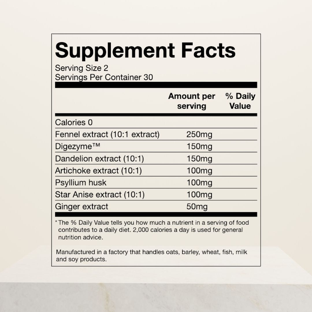 Anti-Bloat & Digestion | 1 Month