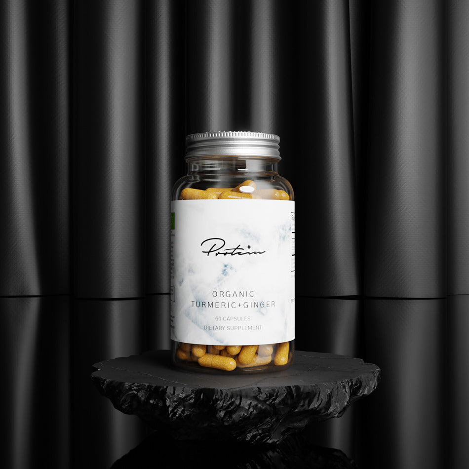 Organic Ginger & Turmeric, 60 Capsules