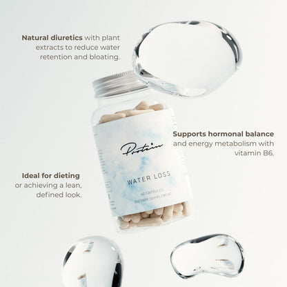 Water Loss, Lose Water Weight, 60 Capsules