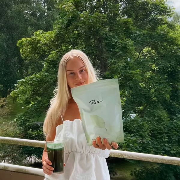 Drink Greens Juice everyday for reduced bloating and better immune system