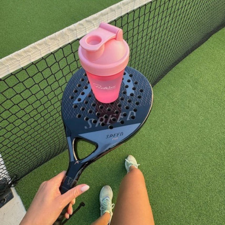 Pink Protein Shaker 13.5 oz