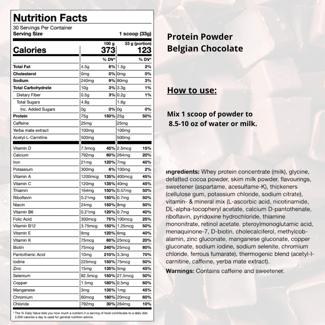 Protein Powder, Fat-burn