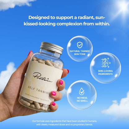 Self Tanning | 150 Capsules for Sunless Skin Glow