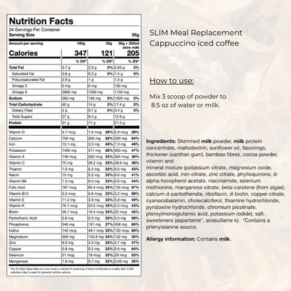 Protein Meal Shake, 34 Meals